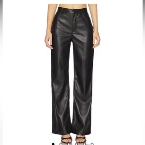 Lioness Black Leather Pants 🖤